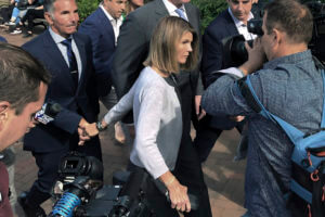 Loughlin, Giannulli set for October trial in college scam