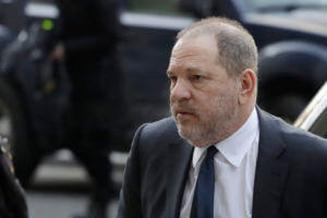 Jeers for Harvey Weinstein at NYC actors showcase