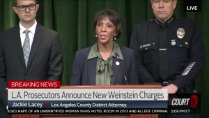 L.A. Prosecutors Announce New Weinstein Charges