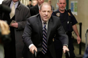Weinstein accuser says he trapped her during hotel assault