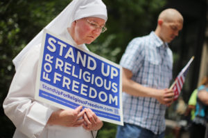 Nuns fight for religious exemption to Obamacare contraceptive mandate