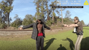 2017 video shows Georgia officer tried to stun Ahmaud Arbery