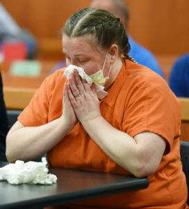 Ill. woman who killed 5-year-old son begs judge for mercy