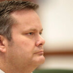 Chad Daybell sits in court