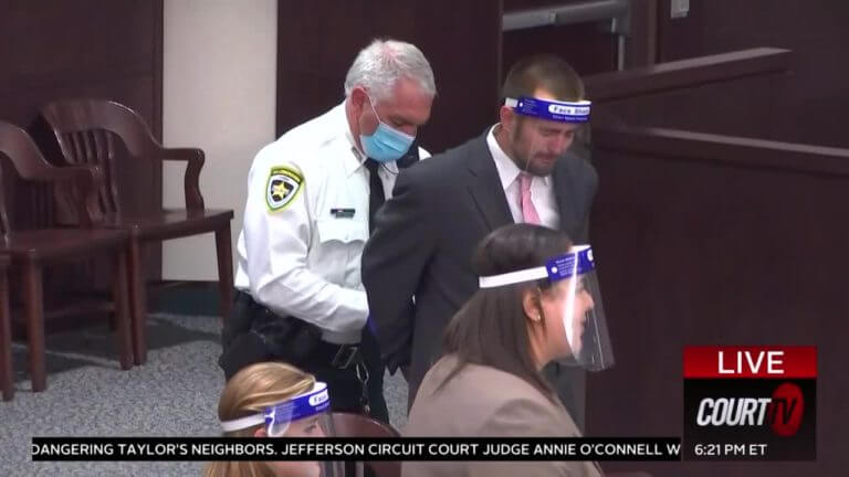 Erin Robinson Breaks into Tears When Shackled After Verdict