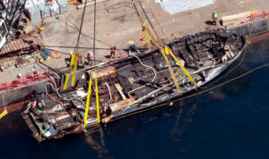Captain pleads not guilty to manslaughter in boat fire