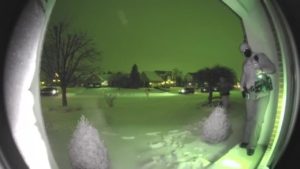 Doorbell camera records shootout between Ohio deputy and man inside home