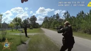 Body camera captures arrest of man allegedly trying to kill girlfriend