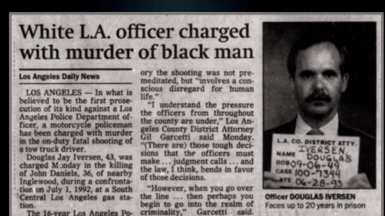 Judgment of Officer Douglas Iversen with Ashleigh Banfield
