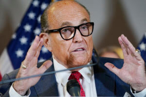 Giuliani seeks to limit what feds see on his electronics