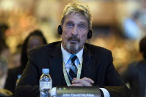 Antivirus pioneer John McAfee found dead in Spanish prison