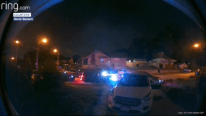 WATCH: Ring doorbell captures moments leading to arrest of triple murder suspect