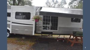 Jury hears profane interview about defendant’s missing ex-wife found dead inside camper