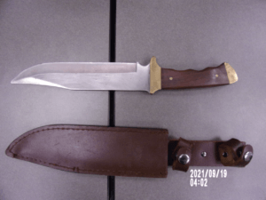 Haunted house actor accused of stabbing boy in foot with Bowie knife