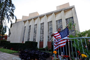April trial set for man charged in synagogue massacre