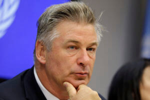 Slain cinematographer’s husband angry Baldwin deflects blame
