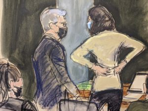 1st of 4 accusers takes stand at Ghislaine Maxwell trial