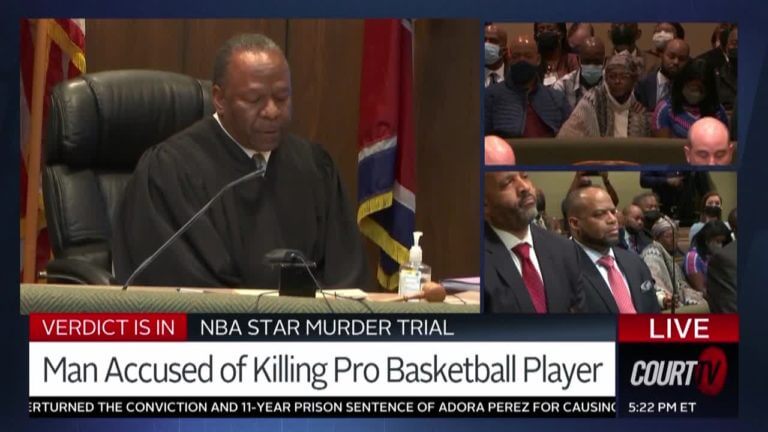 3/21/22: NBA Star Murder Trial: Watch the Verdict