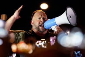 Alex Jones appears for questioning in Sandy Hook lawsuit