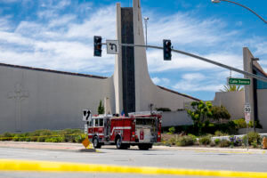 Gunman in California church attack subdued by parishioners