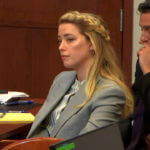 amber heard appears in court