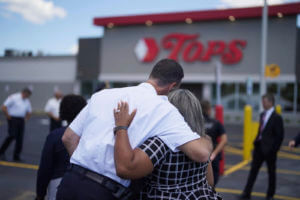 Buffalo market reopens to debate over healing, sensitivity