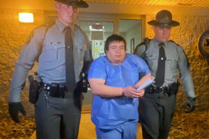 Police: Man drives into fundraiser crowd, then kills mother