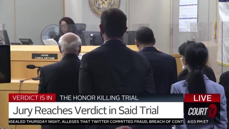Honor Killing Trial: Watch the Verdict