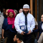 Adnan Syded leaves a courthouse