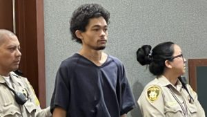 Man accused of killing Las Vegas police officer makes second appearance in court