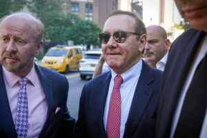 Kevin Spacey’s lawyer grills accuser at sex misconduct trial