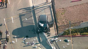 Driver arrested in crash into LA County sheriff’s recruits