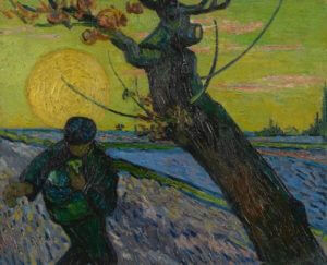 Climate protesters splatter Van Gogh in Rome with pea soup