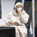 Irmgard Furchner appears in court for her verdict