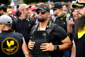 Jury selection for Proud Boys trial to resume next month