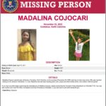 Madalina Cojocari missing person photo