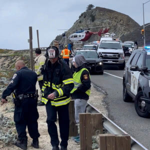 Driver in California cliff crash that injured 4 is charged