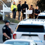 Nashville Police gather at the scene of an officer involved shooting on Summit Run Place