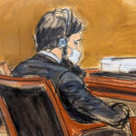 Wednesday, Jan. 25, 2023, Sayfullo Saipov, is seated with his head down and eyes closed