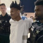 Keith Melvin Moses is taken into custody