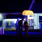 Manhunt for suspect accused of shooting 2 Maryland police officers