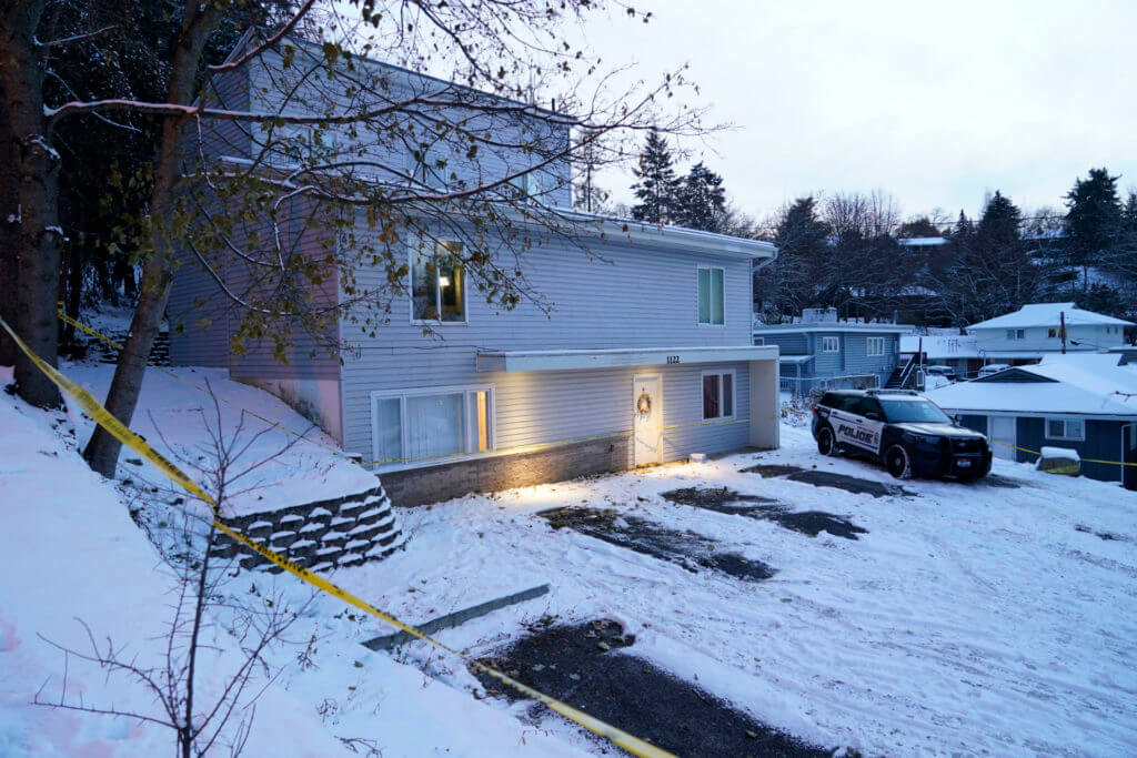home where four University of Idaho students were found dead
