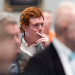 Buster Murdaugh sits in court