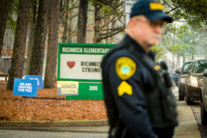 Student accused of threat at school where boy shot teacher