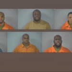 Booking photos of 7 deputies charged with second-degree murder.