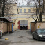 An entrance of the Lefortovo prison