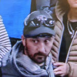 Airport surveillance camera shows alleged suspect Marc Muffley.