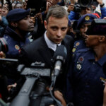 Oscar Pistorius leaves the High Court in Pretoria
