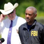 FBI Houston Special Agent in Charge James Smith speaks during a news conference