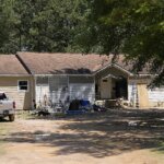 A home is shown Sunday, April 30, 2023, where a mass shooting occurred